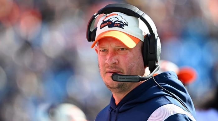 Former Broncos coach Nathaniel Hackett